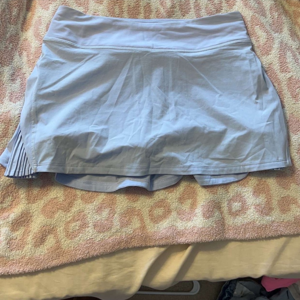 Lululemon Play Off The Pleats Skirt Pastel Blue